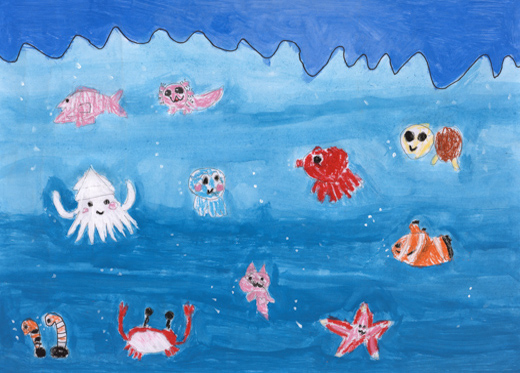 私の好きな水の中のなかまたち