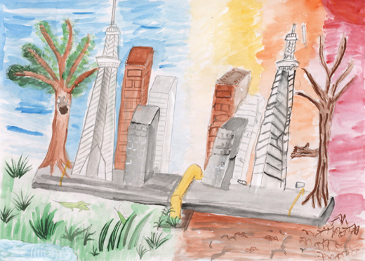 未来はどっちにかたむくか