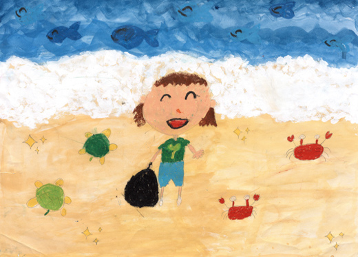 うみをきれいに