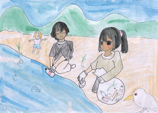 みんなできれいな川や海へ