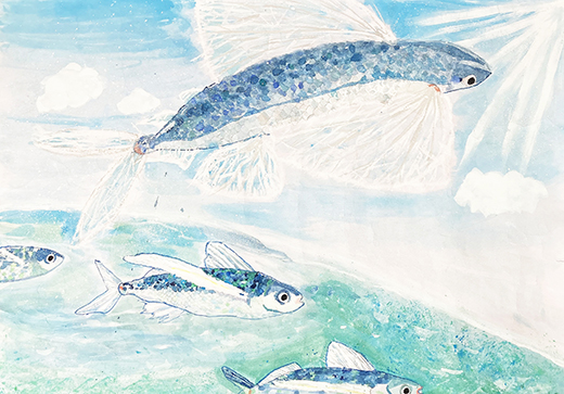 飛べ!飛び魚!