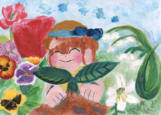 花いっぱいになぁれ