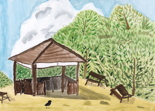 緑がいっぱいの公園