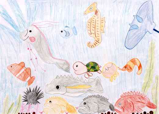 きらきらおよぐさかなたち