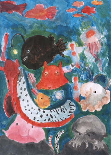 深い海の底の宝もの