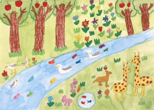 きれいな自ぜん