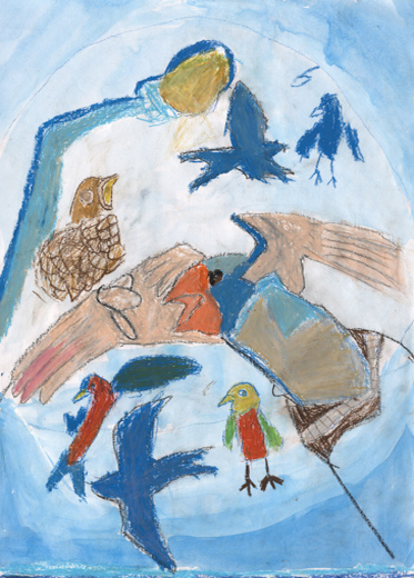 とりたちのまち