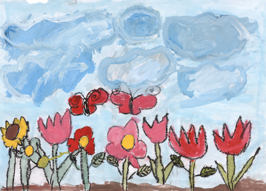 おはながたくさん