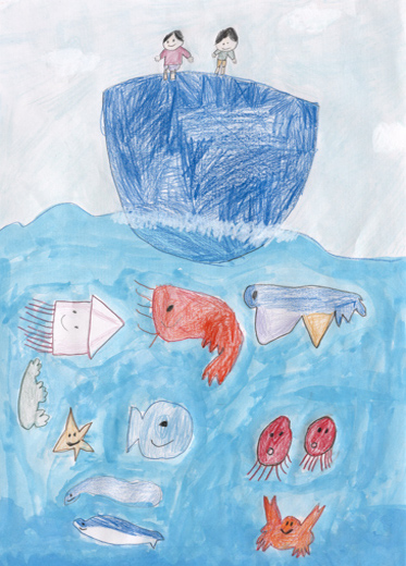 ふねにのって出発進行!