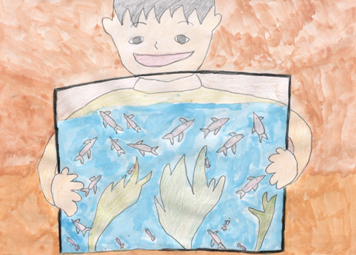 ぼくのかわいい魚たち