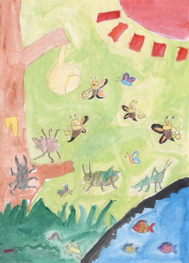 大自ぜんの生きものと空気