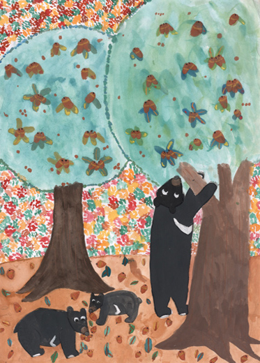 いきものがすめる森