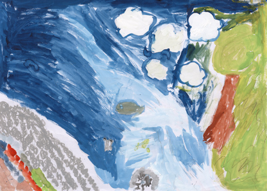 川にいるいきものたち