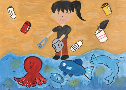 ゴミひろいをしたらみんなうれしい