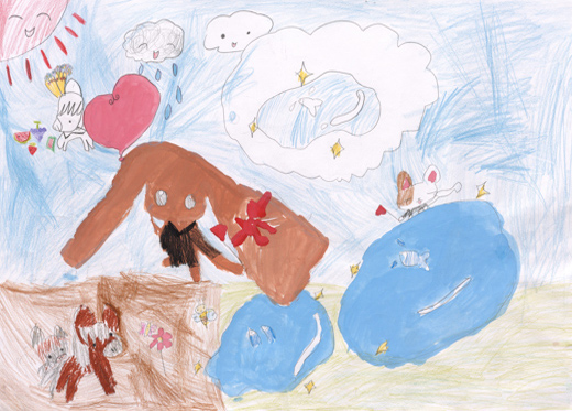 しぜんのなかでくらすいきもの