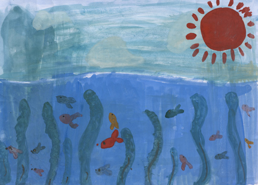 海の生き物が楽しくすごせるために・・・