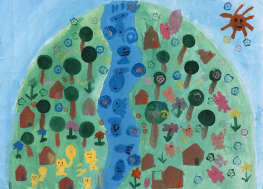 しぜんゆたかな山