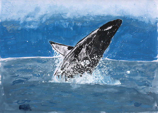 元気にすごす、ザトウクジラ