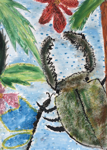 ぼくのニジイロクワガタ森の中で生きる