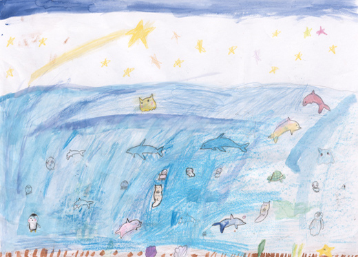 よるのほしぞらのうみ