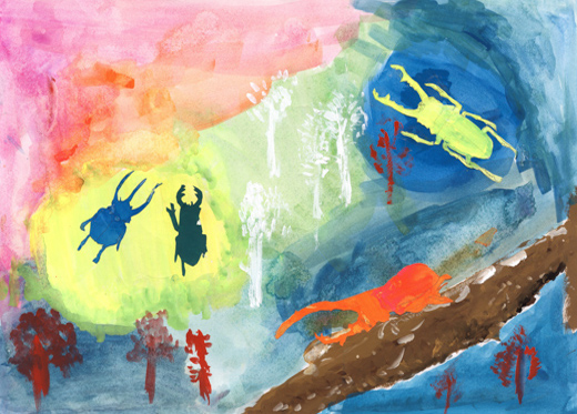 大地にきらめく、命のかがやき