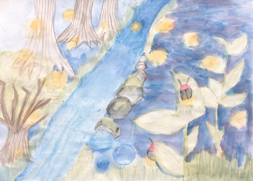 美しく飛び交うホタル