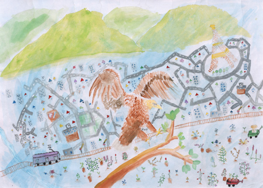 街と自然の共存