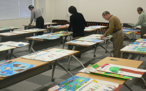 審査の様子
