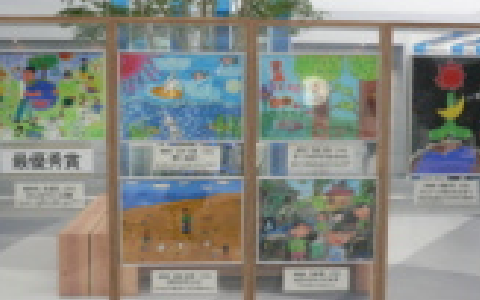 第２回入賞作品展示の様子