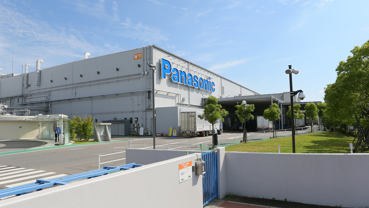 パナソニック滋賀草津拠点の外観