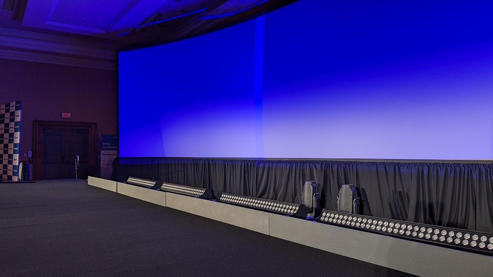 CES 2024 Panasonic press conference stage
