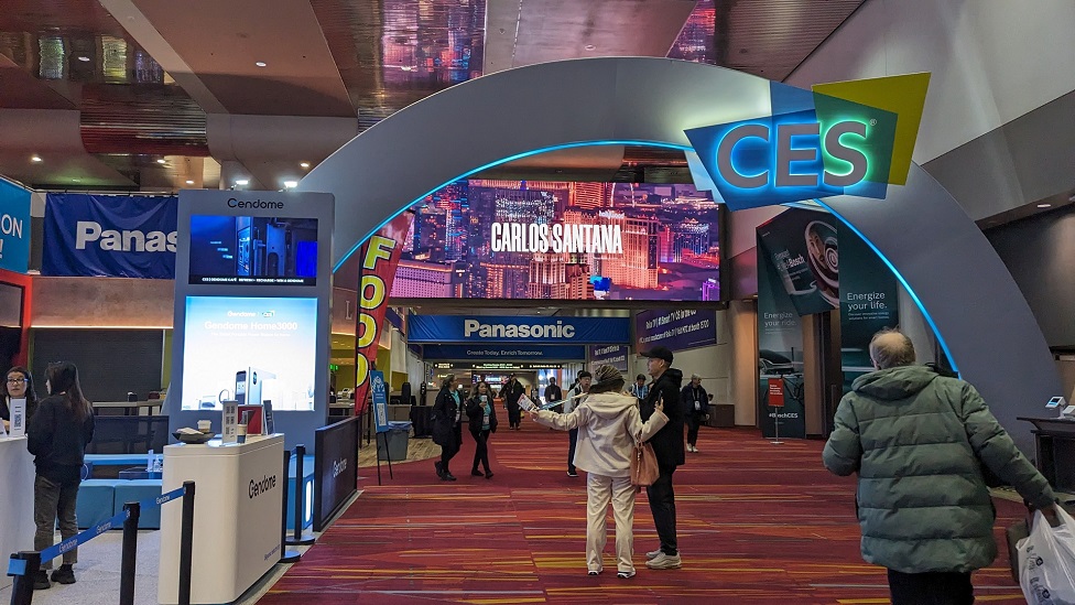 CES 2024 central hall main gate