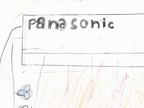 風車と機械のイラスト