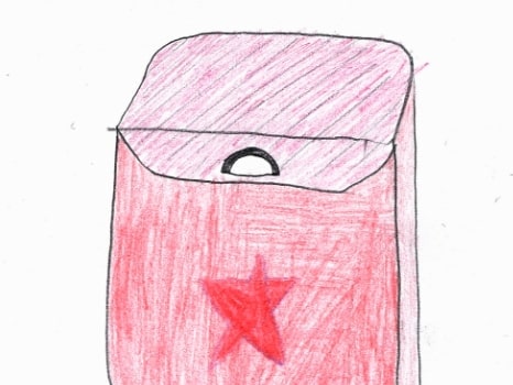 ゴミ箱のイラスト