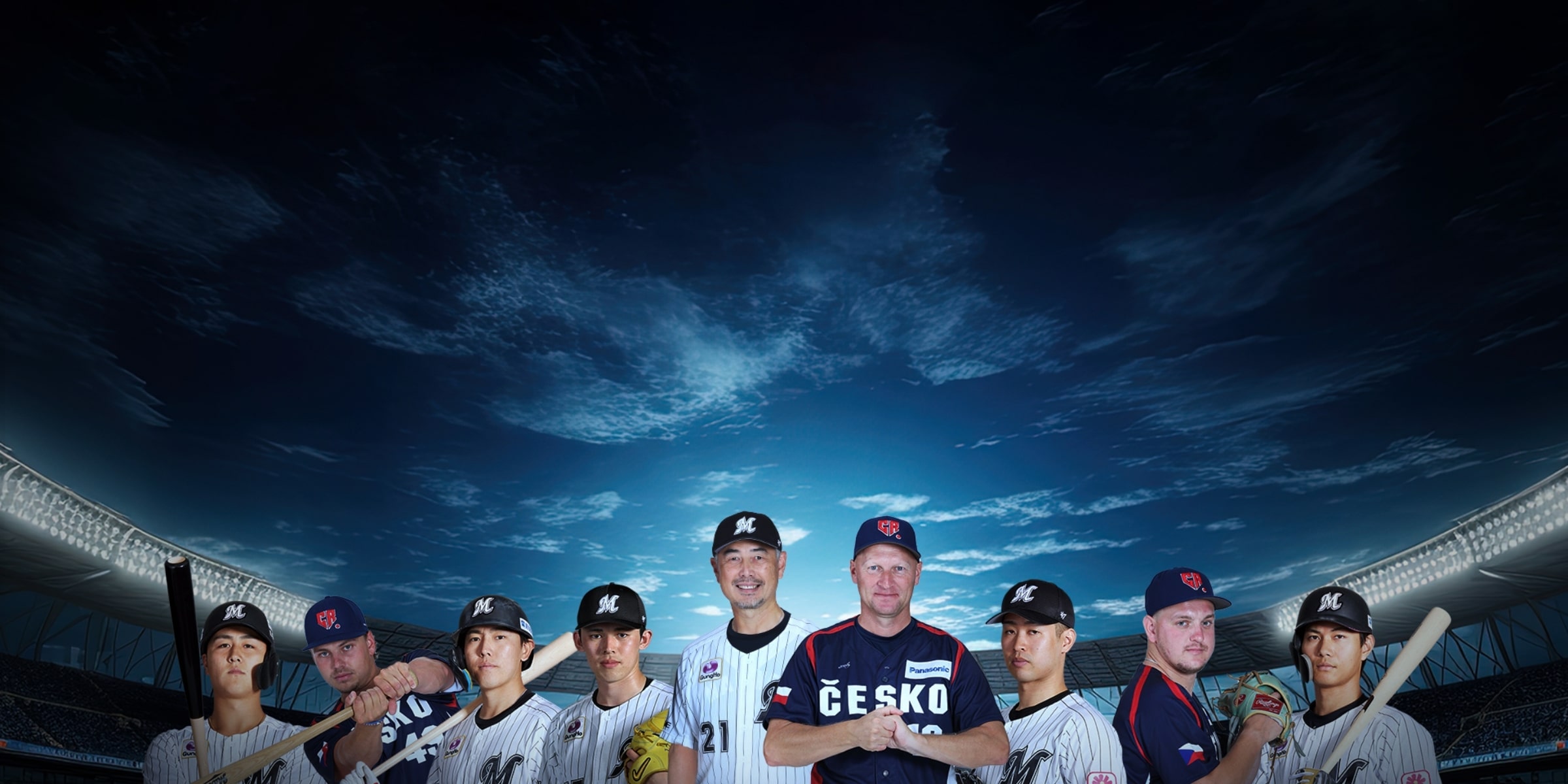 マリーンズーチェコ　ベースボールブリッジプログラムのイメージ映像です