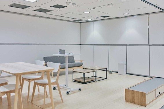 ジアイーノの検証が行なわれている試験室