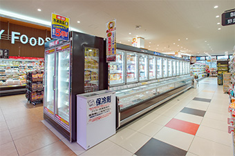 冷凍食品売場 写真
