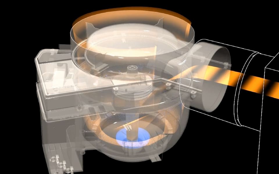 遠心破砕加湿技術