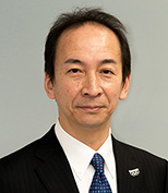 Picture of President Takashi Ogasawara.