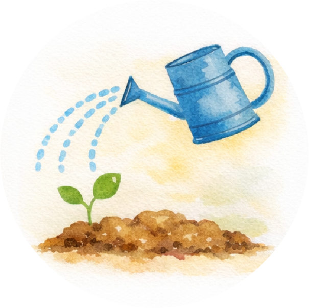 水やり
