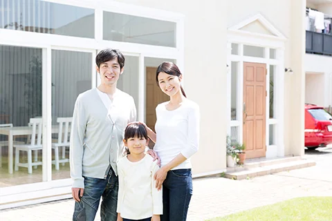 耐震性能の高い家で、末永く家族が幸せに暮らす