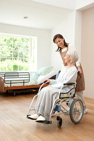 介助の容易性に配慮した処置