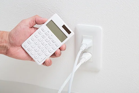 太陽光発電による電気料金比較