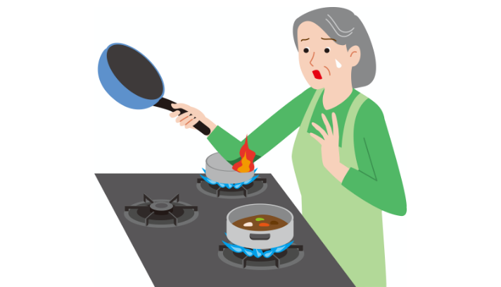 家庭内の日常生活における事故によるケガ