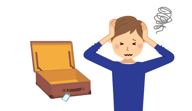 旅行先で荷物が盗難された