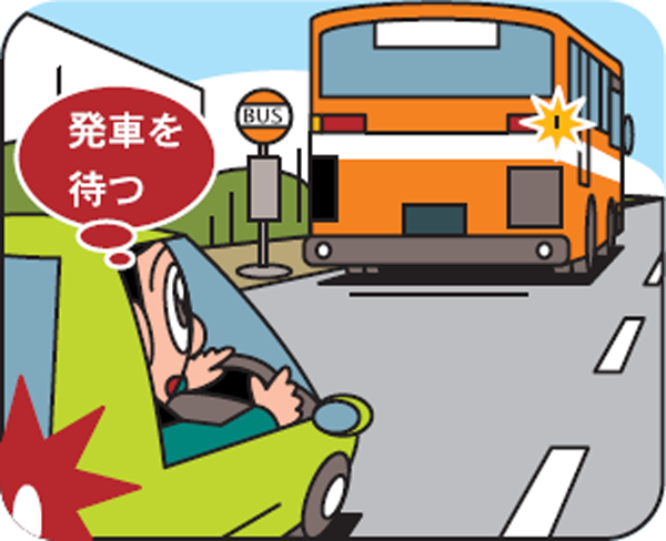 タイヤと路面の摩擦抵抗によって停止距離は変わる