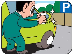 灯火類やガラス・ミラーの清掃