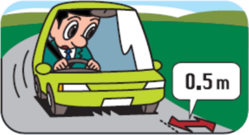 路肩（二輪車は除く）