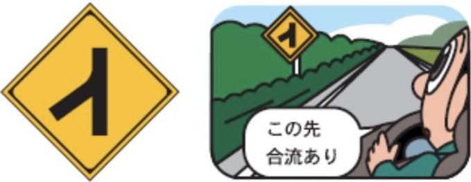 道路標識にも注意を！