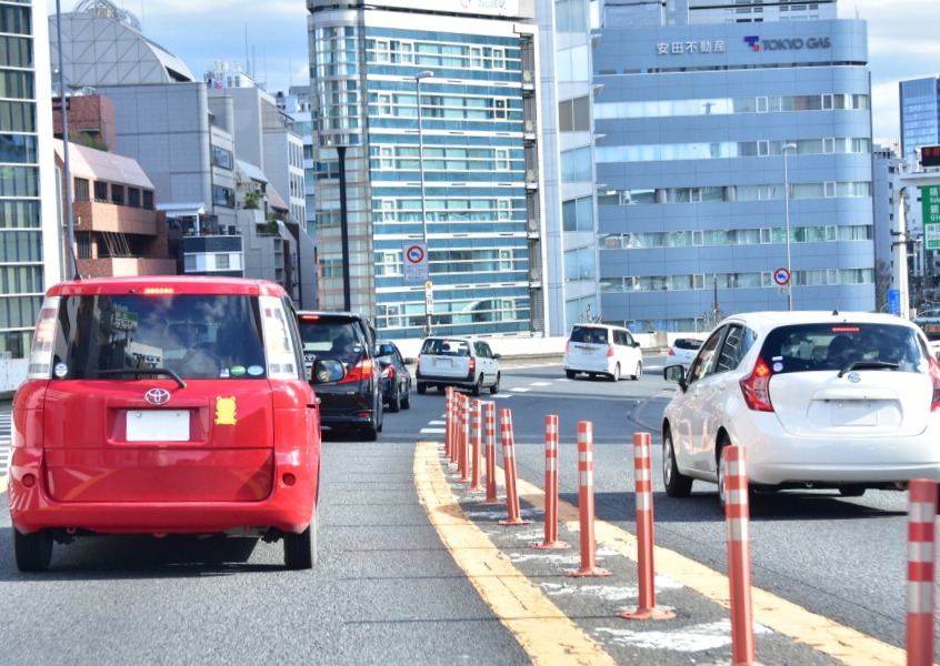 合流時における留意点